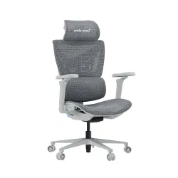 Fotel Anda Seat X-Air Pro XL Gamingowy do 120kg Tkanina Szaro-różowy