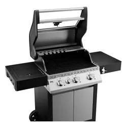 Grill gazowy KOLER Krone Compact Srebrny 15.5 kW 60 x 46 cm