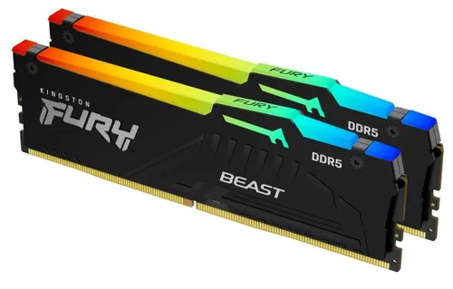 Pamięć RAM Kingston FURY Beast DDR5 RGB 16GB (2 x 8GB) 5600 CL40