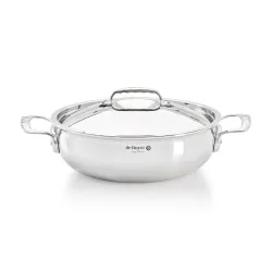 DE BUYER Affinity Smothering 4,9 l - garnek ze stali nierdzewnej z pokrywką