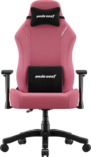 Fotel Anda Seat Luna L Pink Fabric Gamingowy do 100kg Tkanina Różowy
