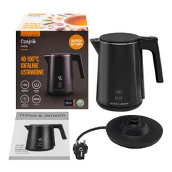 Czajnik GÖTZE & JENSEN KT730K Czarny