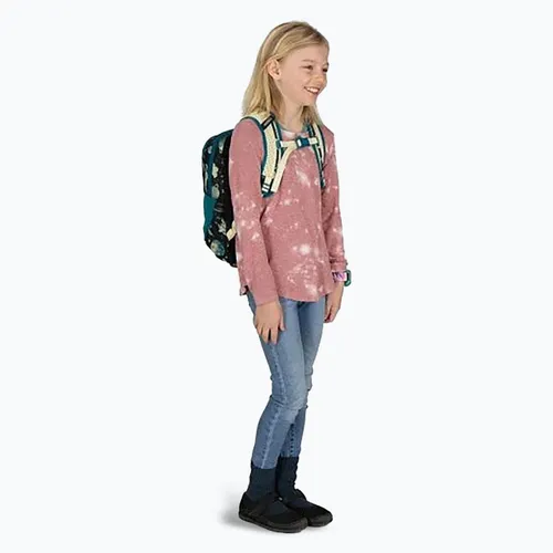 Plecak dziecięcy Osprey Daylite Jr - space travel print / antique blue