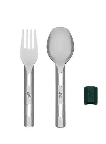 Termos obiadowy Esbit Classic Food Jug with Cutlery Set 0,75L - forest green