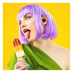 Słuchawki dokanałowe NICEBOY Podsie 4 Pop Biały