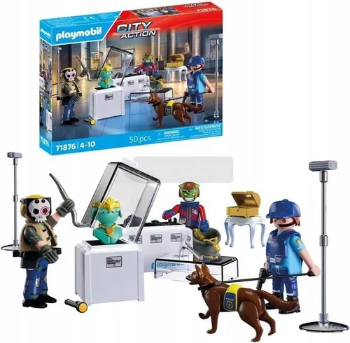 PLAYMOBIL CITY ACTION 71876 Pościg w miejskim parku, zestaw +4 lata