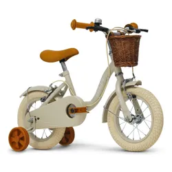 Rower dziecięcy HUFFY Retro Vintage 12 cali dla chłopca Szary mat