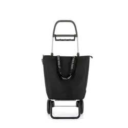 Coș de cumpărături pliere 2 roți Rolser Mini Bag Plus MF-negru
