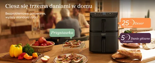 Air Fryer Frytkownica beztłuszczowa COSORI CAF-DC121-AEUR 10.8l 7 programów wstępnych