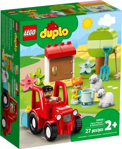 LEGO DUPLO Traktor i zwierzęta gospodarskie 10950