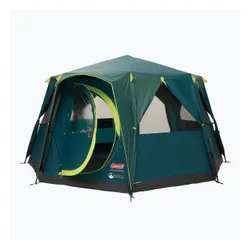 Namiot kempingowy 8-osobowy Coleman Cortes Octagon Blackout Bedroom green