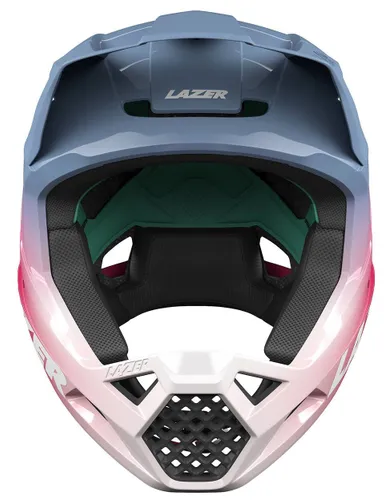 Kask rowerowy LAZER Chase KinetiCore Niebiesko-różowy Full Face (rozmiar M)