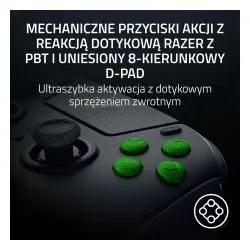 Pad Razer Raiju V3 Pro do PS5, PC Bezprzewodowy Czarny
