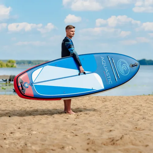 Deska SUP AQUASTIC Perth Pro 11' allround niebieska