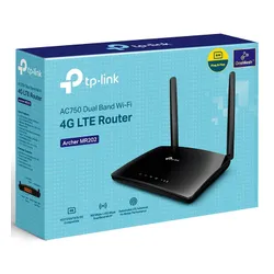 Router TP-LINK Archer MR202 4G LTE 2.4 / 5 GHz (DualBand), Wi-Fi Mesh, Gniazdo SIM