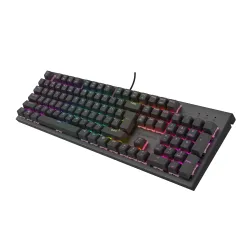 Klawiatura mechaniczna Genesis Thor 303 RGB Outemu Brown Czarny