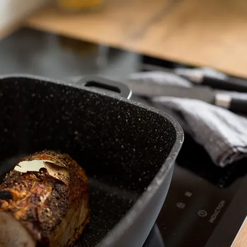 Garnek aluminiowy z pokrywką FLORINA CHEF 5,8 l