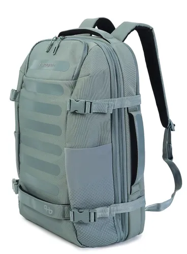 Рюкзак hedgren Trip L Exp Backpack-grey / green