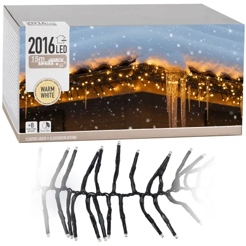 Lampki świąteczne 2016 LED 14,6 m