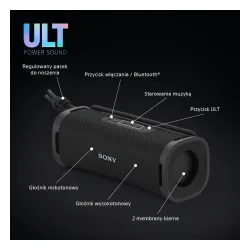 Głośnik Bluetooth Sony ULT Field 1 SRS-ULT10B Czarny