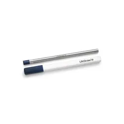 Słomka filtrująca do wody LifeStraw Stainless Steal Sip - midnight blue