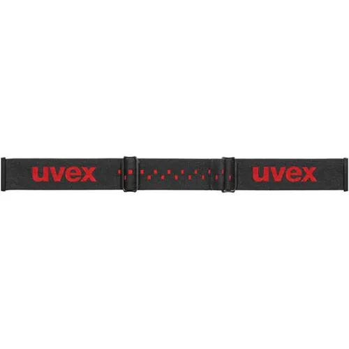 Gogle Uvex Pwdr FM Black matt/Red S2 2025