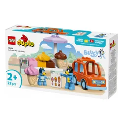 LEGO Klocki DUPLO Bluey 10458 Wyprawa po lody z Bluey