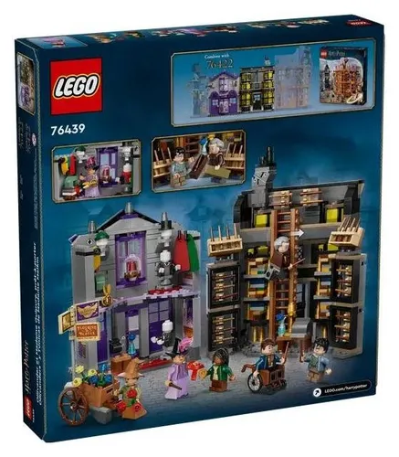 Конструктор LEGO Harry Potter 76439 магазины Олливандера и Мадам Малкин