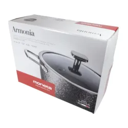 MONETA Armonia 4,5 l - garnek aluminiowy z pokrywką