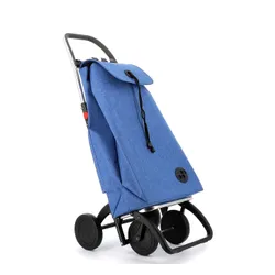 Cărucior pliabil cu 4 roți Rolser I-Max Tweed - albastru