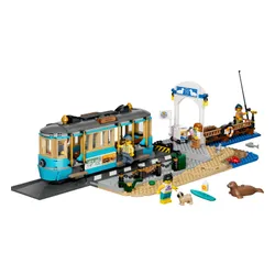 LEGO City 60506 Tramwaj przy plaży, zestaw klocków 7+