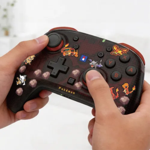 Pad Hori Wireless HORIPAD Turbo Pokemon Pixel Red do Nintendo Switch 2 Bezprzewodowy