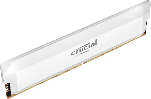 Pamięć RAM Crucial Pro Overclocking DDR5 16GB 6400 CL38 Biały