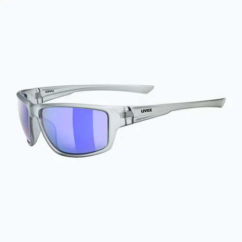 Солнцезащитные очки UVEX Sportstyle 230 дымчато-матовые/зеркально-голубые