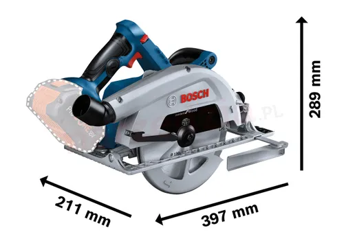 Дисковая пила Аккумуляторная Bosch GKS 18V - 68 C