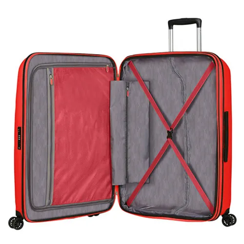 Большой чемодан American Tourister Bon Air DLX EXP-magma red