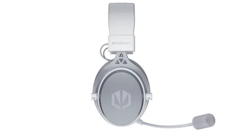 Słuchawki bezprzewodowe z mikrofonem Endorfy Viro Wireless Onyx White Nauszne Biały