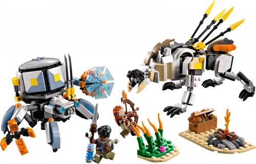 LEGO Klocki Horizon 77037 Aloy i Varl kontra krabołaz i piłoząb