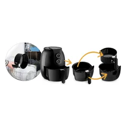 Air Fryer Frytkownica beztłuszczowa BERDSEN BD-650 3.6l grillowanie pieczenie