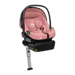 Fotelik samochodowy LIONELO Astrid i-Size z bazą Isofix 40-87 cm (0-13 kg) Różowy