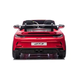 Samochód Na Akumulator Dla 2 Dzieci Porsche 911 Gt3 24V Eva LED 2 Silniki