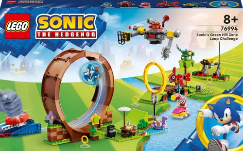 Конструктор Lego Sonic the Hedgehog Sonic - вызов петли в Грин-Хилле (76994)