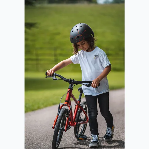 Kask rowerowy dziecięcy Hornit Lava brown