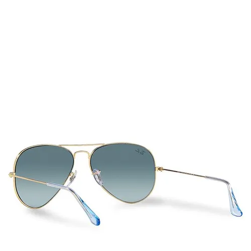 Okulary przeciwsłoneczne Ray-Ban 0RB3025 001/3M Gold/Blue Gradient Grey - Rozmiar (EU) 58