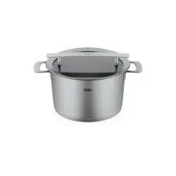 FISSLER Phi 6,5 l - garnek ze stali nierdzewnej z pokrywką