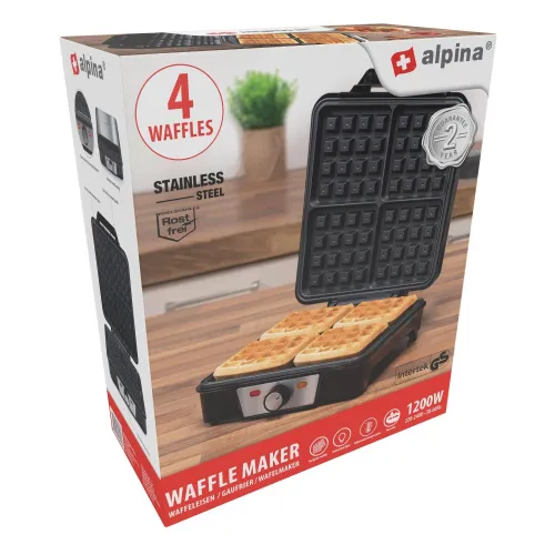 Gofrownica Alpina BL-22325 1200W Regulacja temperatury