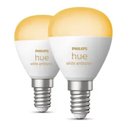 Inteligentna żarówka PHILIPS HueWA Luster E14 5.1 W Bluetooth, ZigBee (2 szt.)