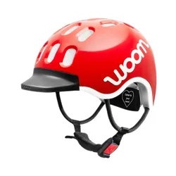 Kask rowerowy dziecięcy woom Kids red
