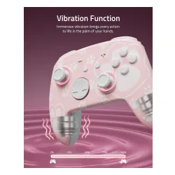 Adapter FUNLAB Firefly Pro Controller - Cat Paw do Nintendo Switch / Switch 2 Bezprzewodowy