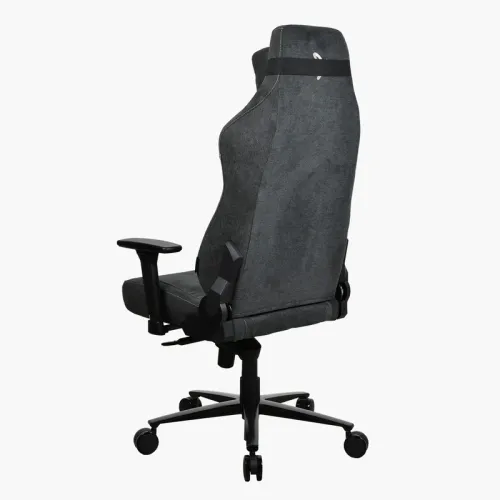 Fotel Arozzi Vernazza XL Soft Fabric Dark Grey Gamingowy do 170kg Tkanina Ciemnoszary